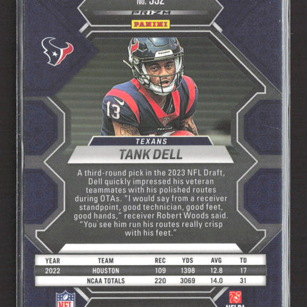2023 Panini Mosaic Prizm Tank Dell #352 RC