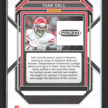 2023 Panini Prizm Draft Picks Tank Dell #148 RC
