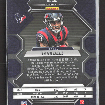 2023 Panini Mosaic Prizm Tank Dell #352 RC