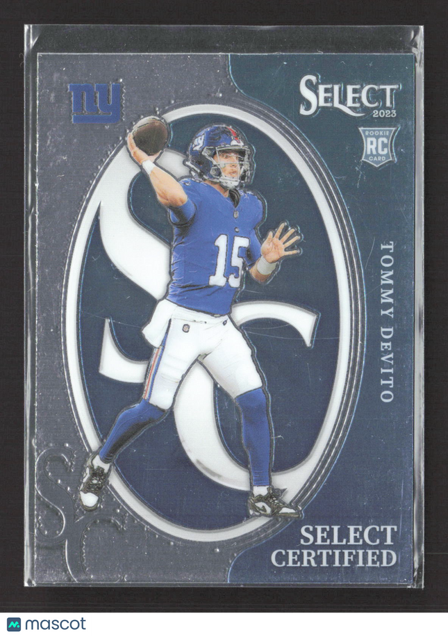 2024 Panini Select Certified Tommy DeVito #CRO-TDE RC