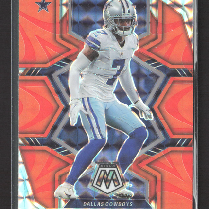 2022 Panini Mosaic Prizm Trevon Diggs #56 Orange