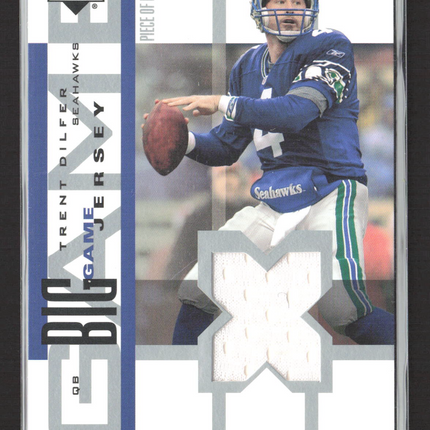 2002 Upper Deck Piece of History Big Game Jersey Trent Dilfer #BGJ-TDi Jersey