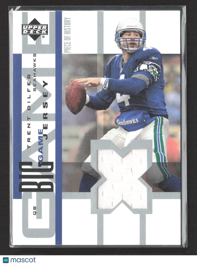 2002 Upper Deck Piece of History Big Game Jersey Trent Dilfer #BGJ-TDi Jersey