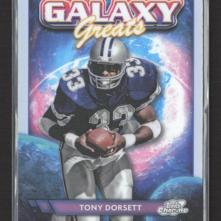 2024 Topps Chrome Galaxy Greats Tony Dorsett #GG-33