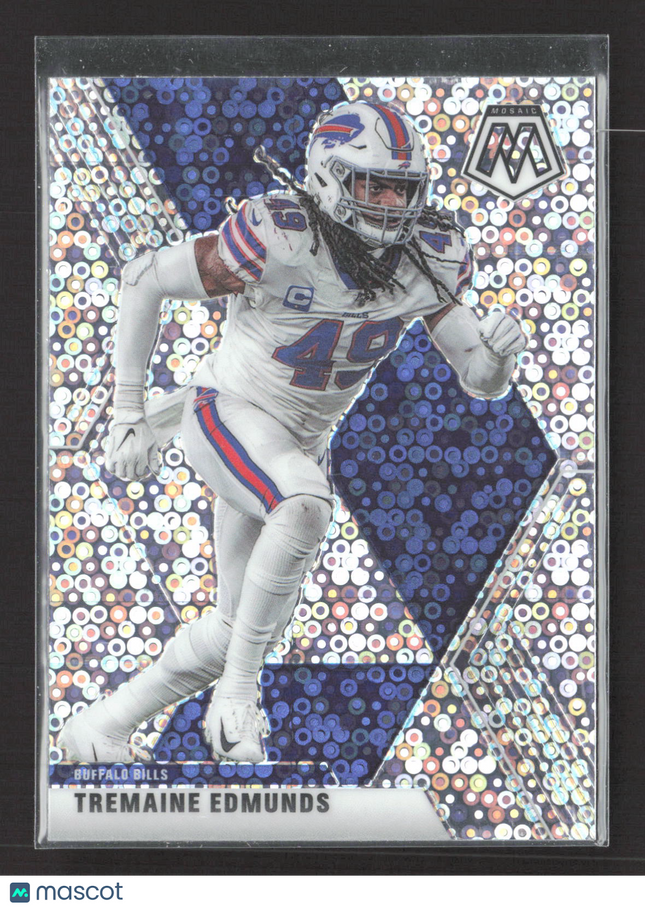 2020 Panini Mosaic Tremaine Edmunds #30 disco Prizm