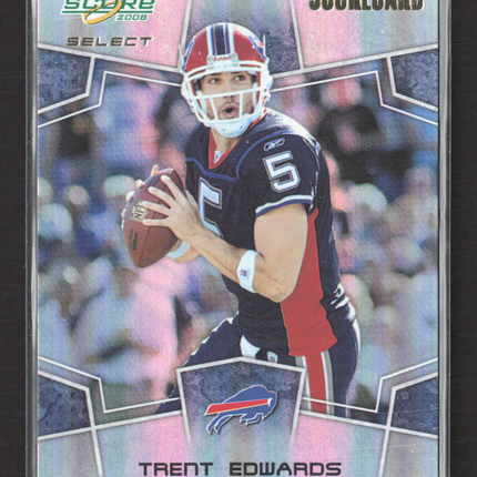 2008 Score Select Scorecard Trent Edwards #30