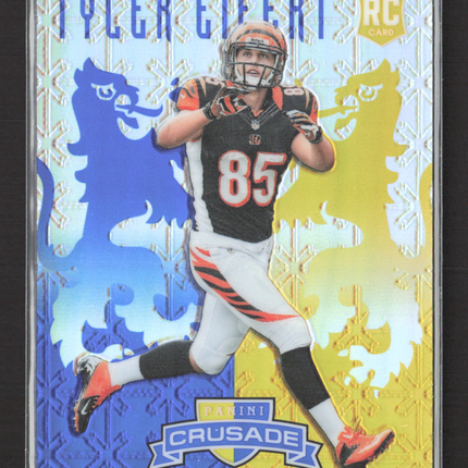 2013 Panini Rookies & Stars Crusade Tyler Eifert #37 Blue RC