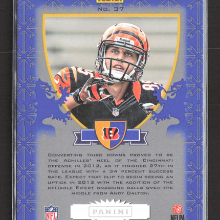 2013 Panini Rookies & Stars Crusade Tyler Eifert #37 Blue RC