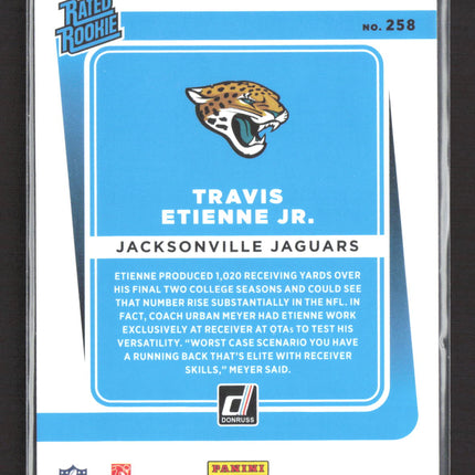 2021 Panini Donruss Football Travis Etienne Jr. #258