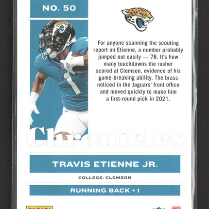 2022 Panini Chronicles Travis Etienne Jr. #50 RC