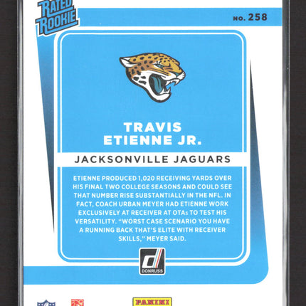 2021 Panini Donruss Travis Etienne Jr. #258