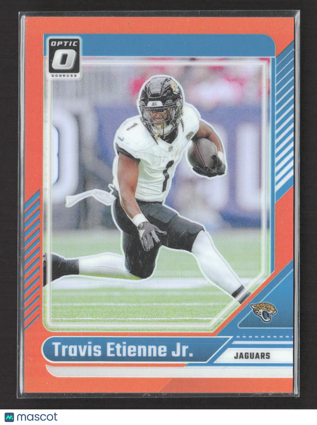 2024 Panini Donruss Optic Travis Etienne Jr. #89 Orange 113/249