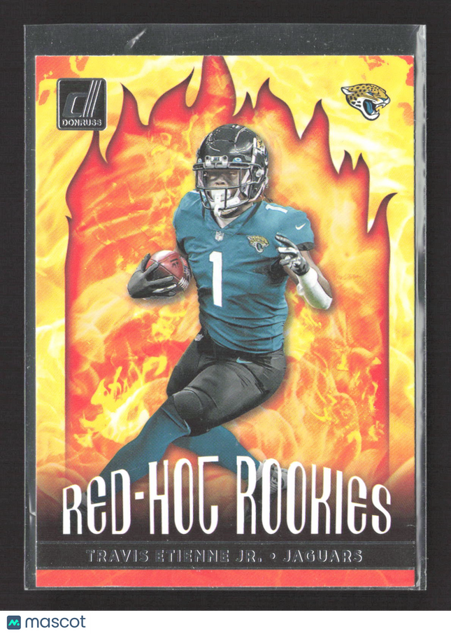 2021 Panini Donruss Red-Hot Rookies Travis Etienne Jr. #RHR-TET