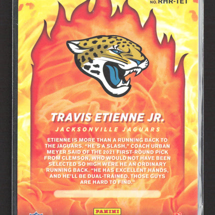 2021 Panini Donruss Red-Hot Rookies Travis Etienne Jr. #RHR-TET