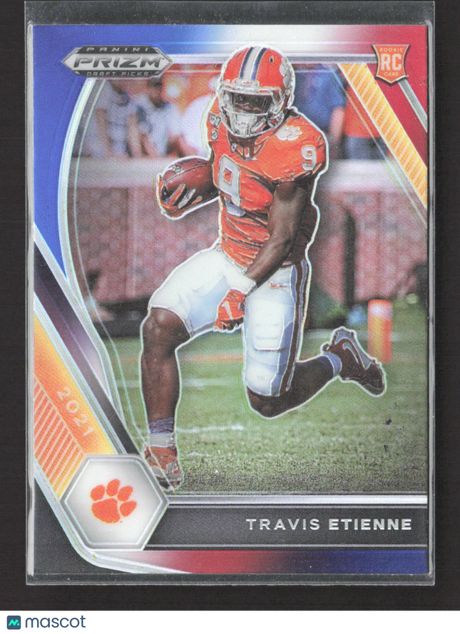 2021 Panini Prizm Draft Picks Travis Etienne #107 RC