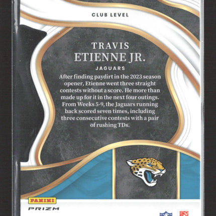 2024 Panini Select Prizm Travis Etienne Jr. #216 Club Level