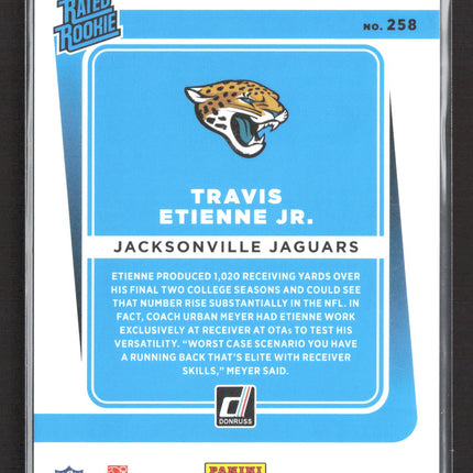 2021 Panini Donruss Football Travis Etienne Jr. #258