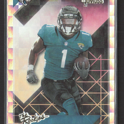 2021 Panini Donruss The Rookies Travis Etienne Jr. #TR-TET Hyper