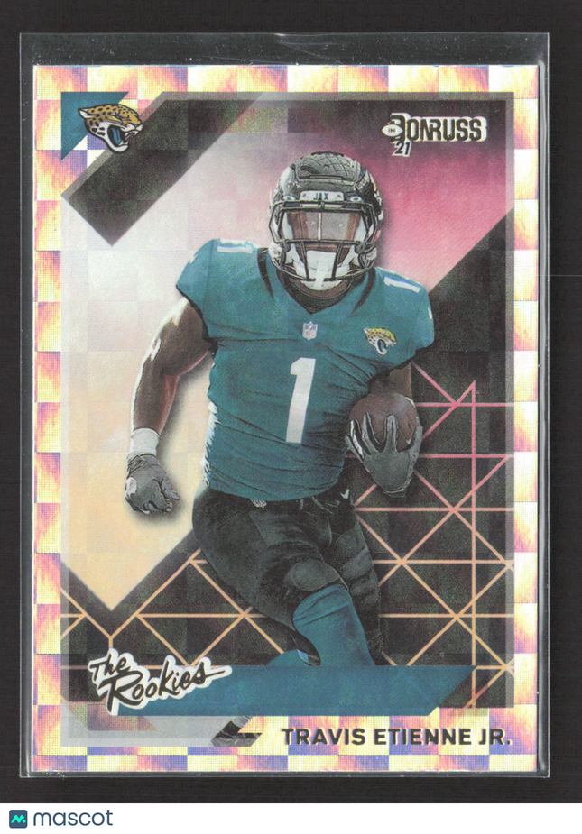 2021 Panini Donruss The Rookies Travis Etienne Jr. #TR-TET Hyper