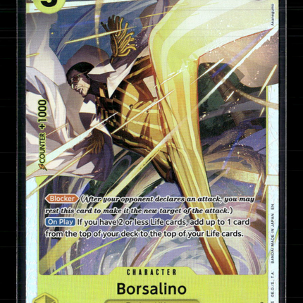 One Piece TCG Borsalino Adventure on Kami's Island SR • EB04-058