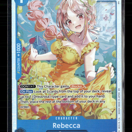 One Piece TCG Rebecca (OP15-053) Adventure on Kami's Island SR • OP15-053
