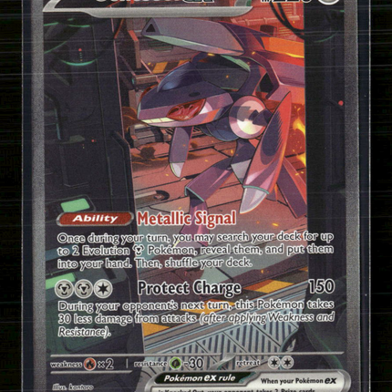 Pokemon 2025 Scarlet & Violet Black Bolt Genesect EX SAR #169/86