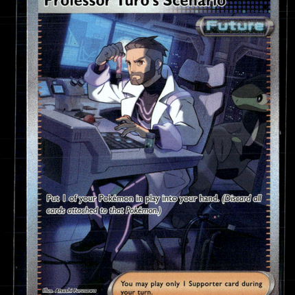 Pokemon 2023 Paradox Rift Professor Turo's Scenario FA SAR #257/182