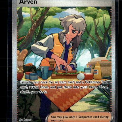 Pokemon 2023 Scarlet & Violet Arven SAR #249/198