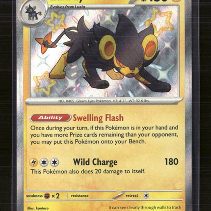 Pokemon 2024 Paldean Fates Luxray #137/91