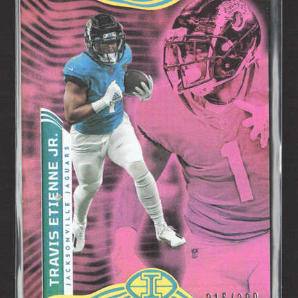2022 Panini Illusions Travis Etienne Jr. #42 Pink 216/399