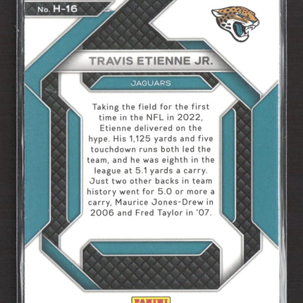 2023 Panini Prizm Emergent Travis Etienne Jr. #H-16