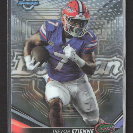 2022 Topps Bowman University Trevor Etienne #72