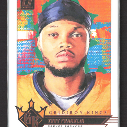 2024 Panini Donruss Gridiron Kings Troy Franklin #18
