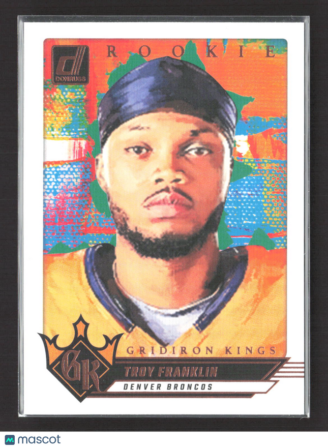 2024 Panini Donruss Gridiron Kings Troy Franklin #18