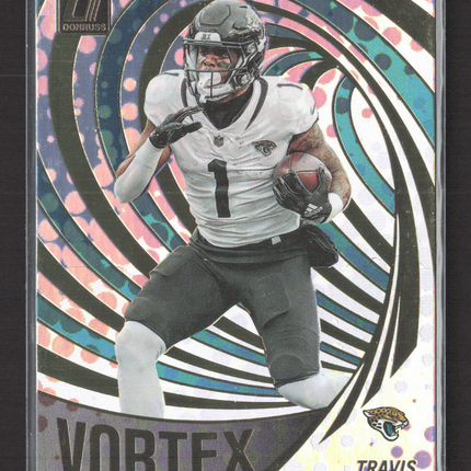 2023 Panini Donruss Vortex Travis Etienne Jr. #VOR-15