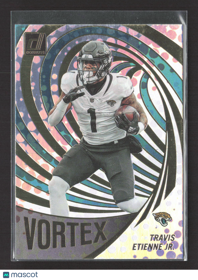 2023 Panini Donruss Vortex Travis Etienne Jr. #VOR-15