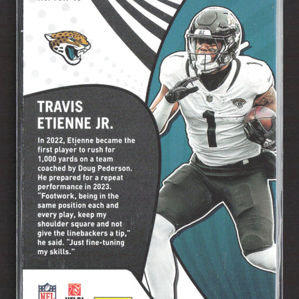2023 Panini Donruss Vortex Travis Etienne Jr. #VOR-15