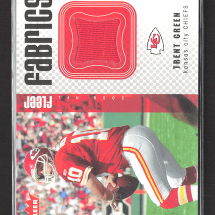 2006 Fleer Fabrics Trent Green #FF-GR Game-Used Jersey Patch