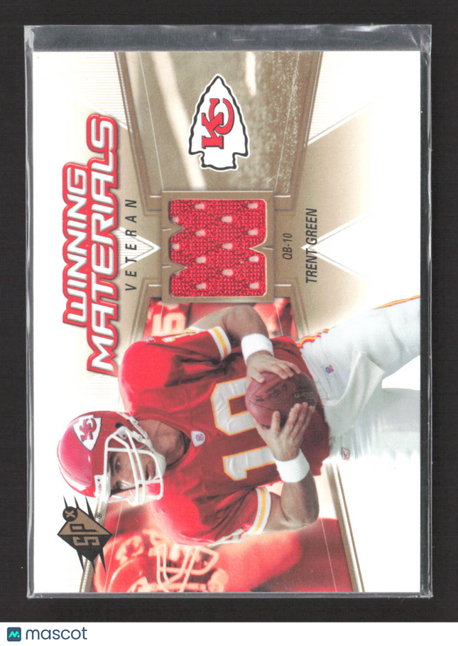 2006 Upper Deck SPx Winning Materials Trent Green #WMV-TG jersey