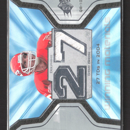 2007 Upper Deck SPx Winning Materials Trent Green #WMS-GR Game-Used Jersey