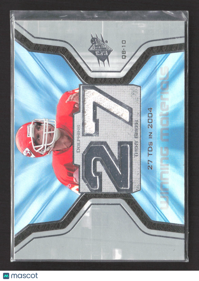 2007 Upper Deck SPx Winning Materials Trent Green #WMS-GR Game-Used Jersey