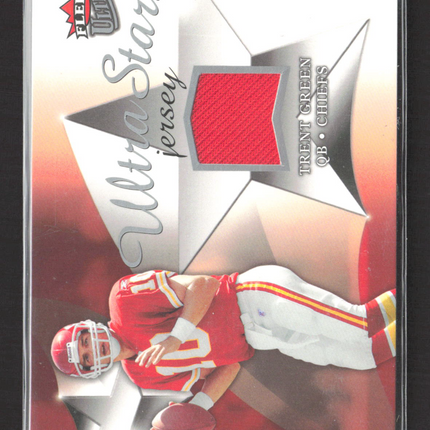 2006 Fleer Ultra Ultra Stars Jersey Trent Green #US-GR Memorabilia Jersey