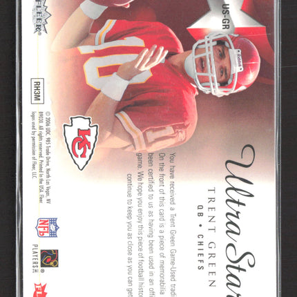 2006 Fleer Ultra Ultra Stars Jersey Trent Green #US-GR Memorabilia Jersey