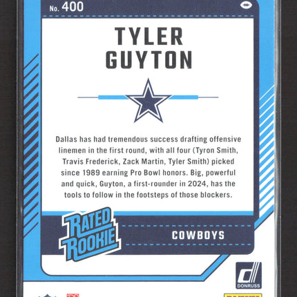 2024 Panini Donruss Tyler Guyton #400
