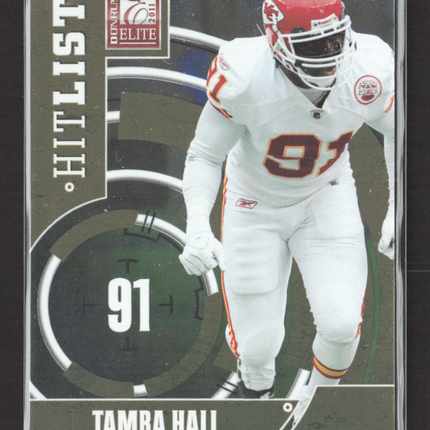 2011 Donruss Elite Hit List Tamba Hali #23 506/999