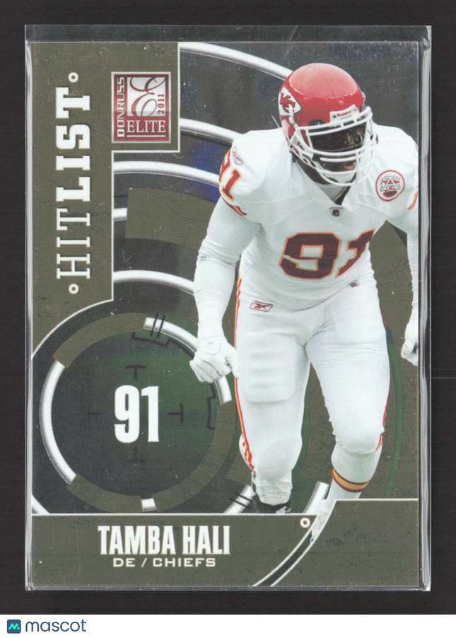 2011 Donruss Elite Hit List Tamba Hali #23 506/999
