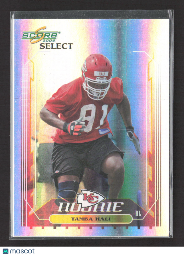2006 Score Select Tamba Hali #368 Holographic 448/599