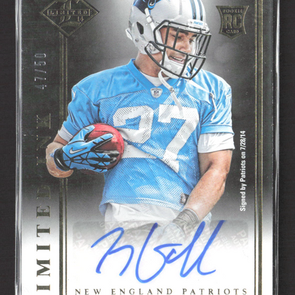 2014 Panini Limited Limited Ink Tyler Gaffney #LI-TG Auto