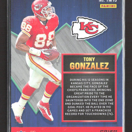 2020 Panini Mosaic Prizm Tony Gonzalez #TM15