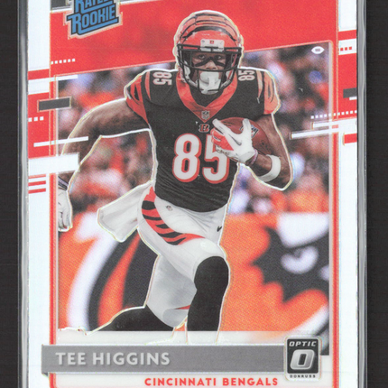 2020 Panini Donruss Optic Prizm Tee Higgins #160 Holo
